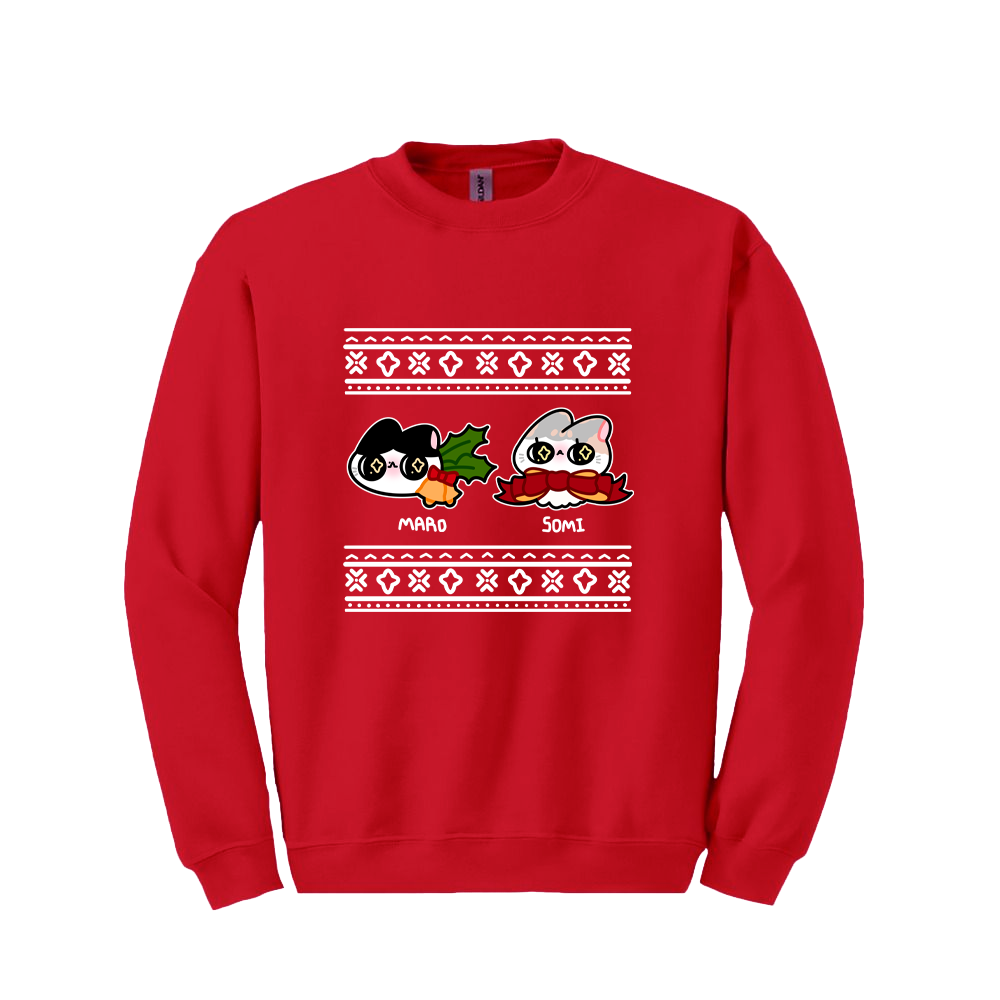 Holiday Nordic Custom Pet Portrait Sweater