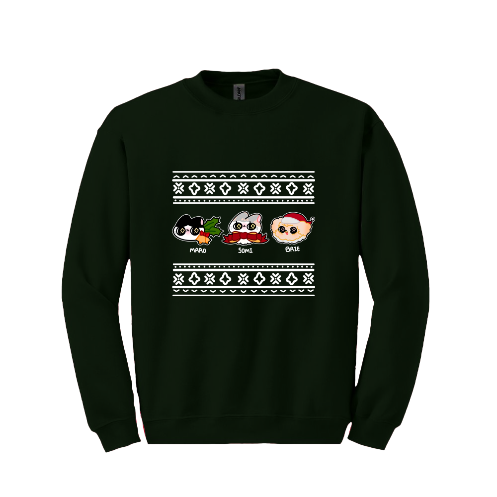 Holiday Nordic Custom Pet Portrait Sweater