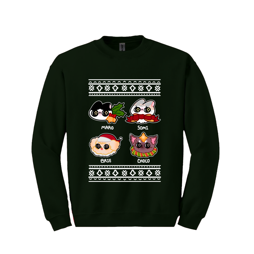 Holiday Nordic Custom Pet Portrait Sweater