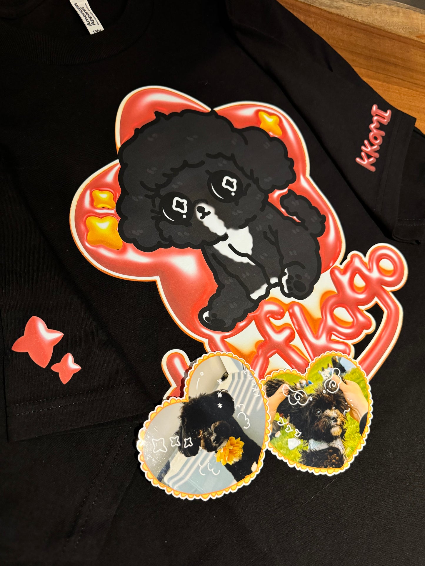 "Custom Pet Portrait T-Shirt"