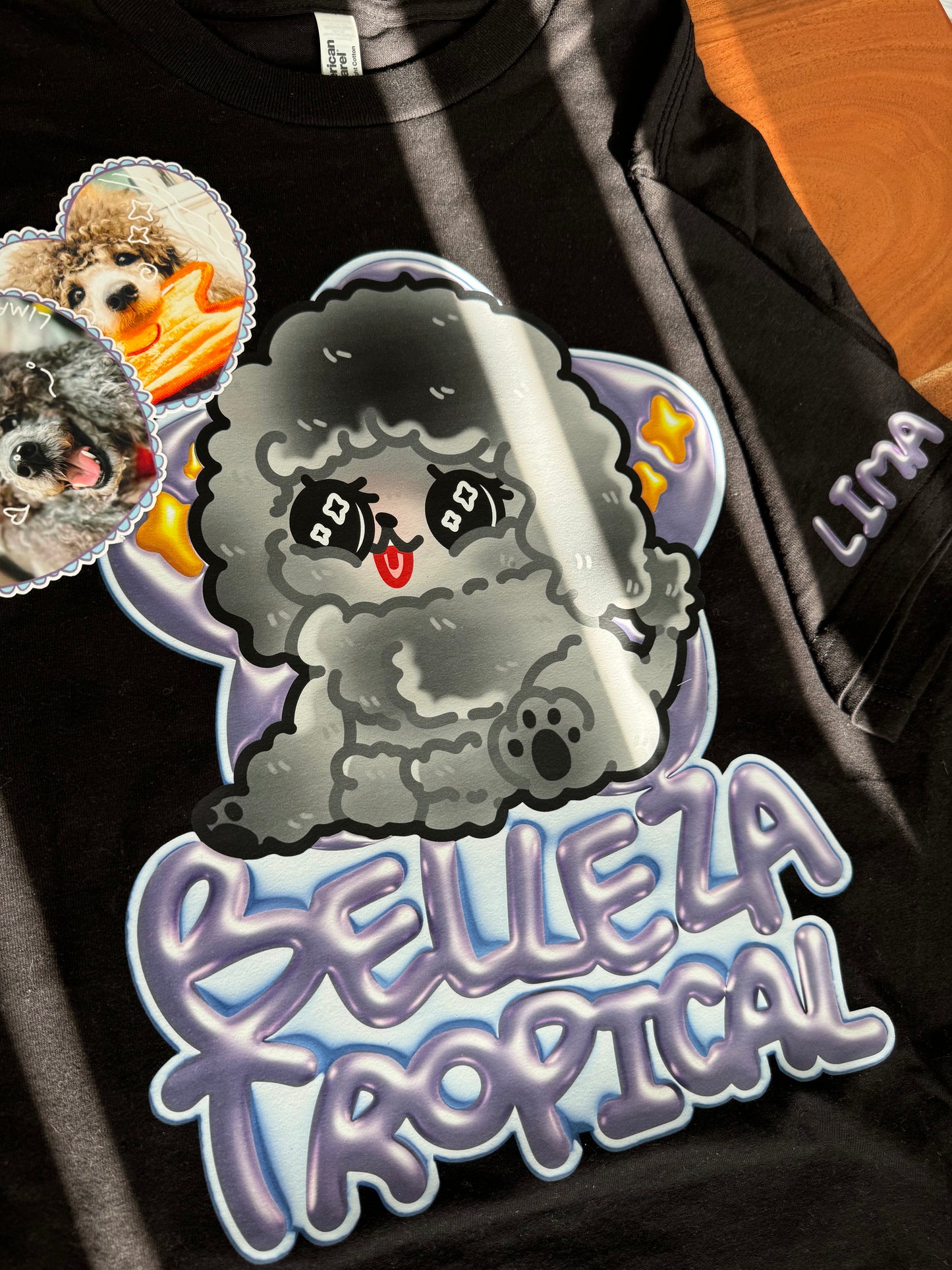 "Custom Pet Portrait T-Shirt"