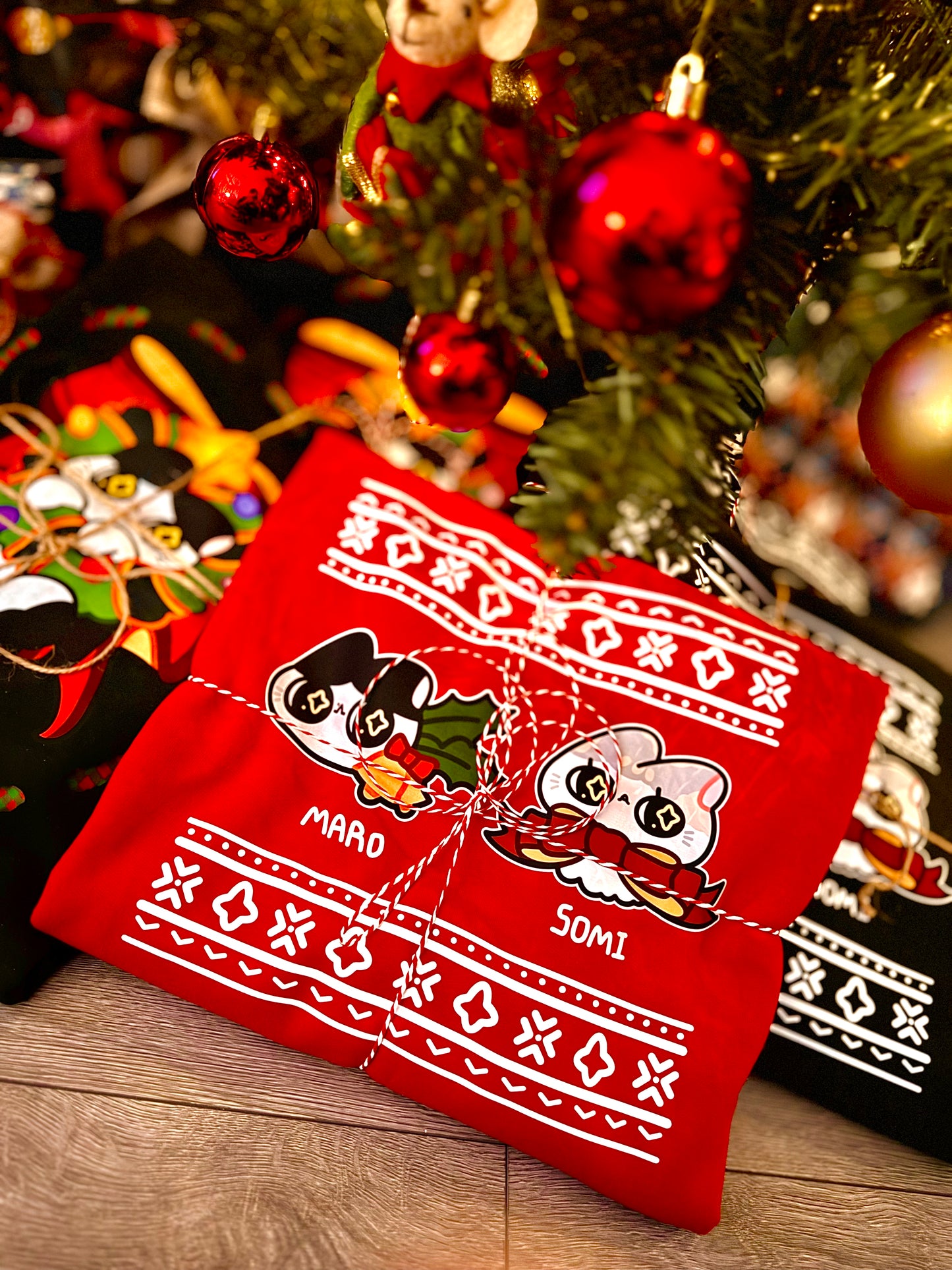 Holiday Nordic Custom Pet Portrait Sweater